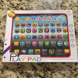 New in box, ZHIYIN brand, musical toy pretend tablet. Ages 3+